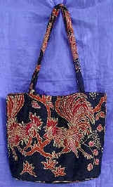 batik bags, batik bag, handbag, handbags, beaded batik handbags, art export, Bali, Indonesia, Bali Indonesia 