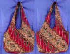 batik bags, batik bag, handbag, handbags, beaded batik handbags, art export, Bali, Indonesia, Bali Indonesia 