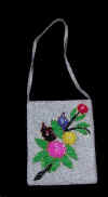 beaded hand bag