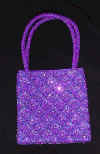 beaded hand bag