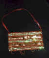 beaded hand bag