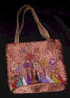 beaded hand bag