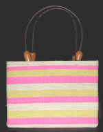 woman woven handbag by art export bali indonesia