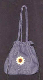 woman woven handbag by art export bali indonesia