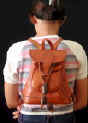 woman leather bag by art export bali indonesia