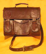 woman leather bag by art export bali indonesia