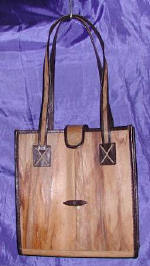 woman woven handbag by art export bali indonesia