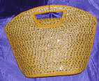 woman woven handbag by art export bali indonesia