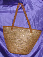 woman woven handbag by art export bali indonesia