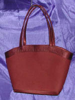 woman woven handbag by art export bali indonesia