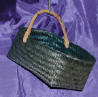 woman woven handbag by art export bali indonesia