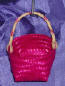 woman woven handbag by art export bali indonesia