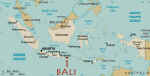 Bali Indonesia map