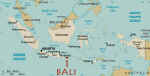 Bali Indonesia map