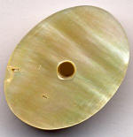 yellow mother of pearl mop Carving material Art Bali Indonesia