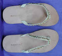 footwear beaded slipper sandals sandal snakeskin shoe shoes by art export bali indonesia