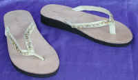 footwear beaded slipper sandals sandal snakeskin shoe shoes by art export bali indonesia