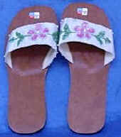 footwear foot wear sandal slipper beaded shoe leather shoe apparel woman accessories art export bali indonesia