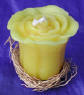 wax candle candles in many wax colors flower candle handicraft by Art Export Bali Indonesia