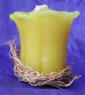 wax candle candles in many wax colors flower candle handicraft by Art Export Bali Indonesia