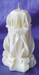 wax candle candles in many wax colors flower candle handicraft by Art Export Bali Indonesia