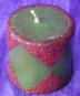 wax candle candles in many wax colors flower candle handicraft by Art Export Bali Indonesia