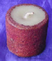 wax candle candles in many wax colors flower candle handicraft by Art Export Bali Indonesia