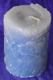 wax candle candles in many wax colors flower candle handicraft by Art Export Bali Indonesia