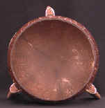 coconut shell bowl with legs