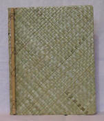 woven palm leave menus