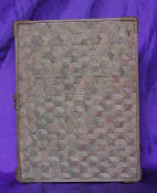 woven bamboo menu cover art export bali indonesia