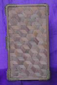 woven bamboo menu cover art export bali indonesia