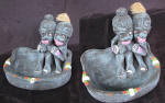 clay ashtray painted ashtray by art export bali indonesia