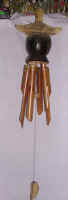 wind chime room decoration wooden handicraft by art export bali indonesia