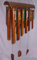 wind chime room decoration wooden handicraft by art export bali indonesia