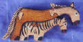 accent room decoration painted wood carvings by art export bali indonesia