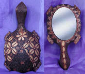 batik mirror hand mirror hand mirrors by art export bali indonesia