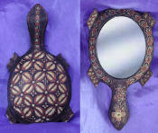 batik mirror hand mirror hand mirrors by art export bali indonesia