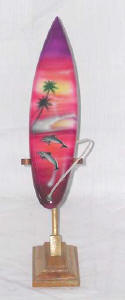 surfboard surfboards surf board surfing board  wooden surf board handicraft wood carving air brush painted surf board art export bali indonesia