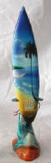 surfboard surfboards surf board surfing board  wooden surf board handicraft wood carving air brush painted surf board art export bali indonesia