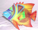 animal handicraft fish air brush by art export bali indonesia