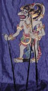 wayang shadow puppet from art export bali indonesia