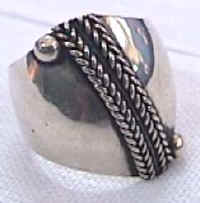 silver ring bali indonesia