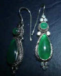 silver earring handmade jewelry by art export bali indonesia