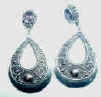 silver earring handmade jewelry by art export bali indonesia