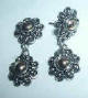 silver earring handmade jewelry by art export bali indonesia
