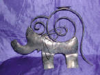 wrought iron handicraft iron candle holder by art export bali indonesia