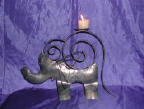 wrought iron handicraft iron candle holder by art export bali indonesia