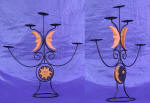 iron handicraft candle holder by art export bali indonesia