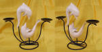 iron handicraft candle holder by art export bali indonesia